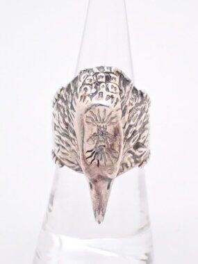 Gucci Anger Forest Eagle Ring 925 Size ~6.5